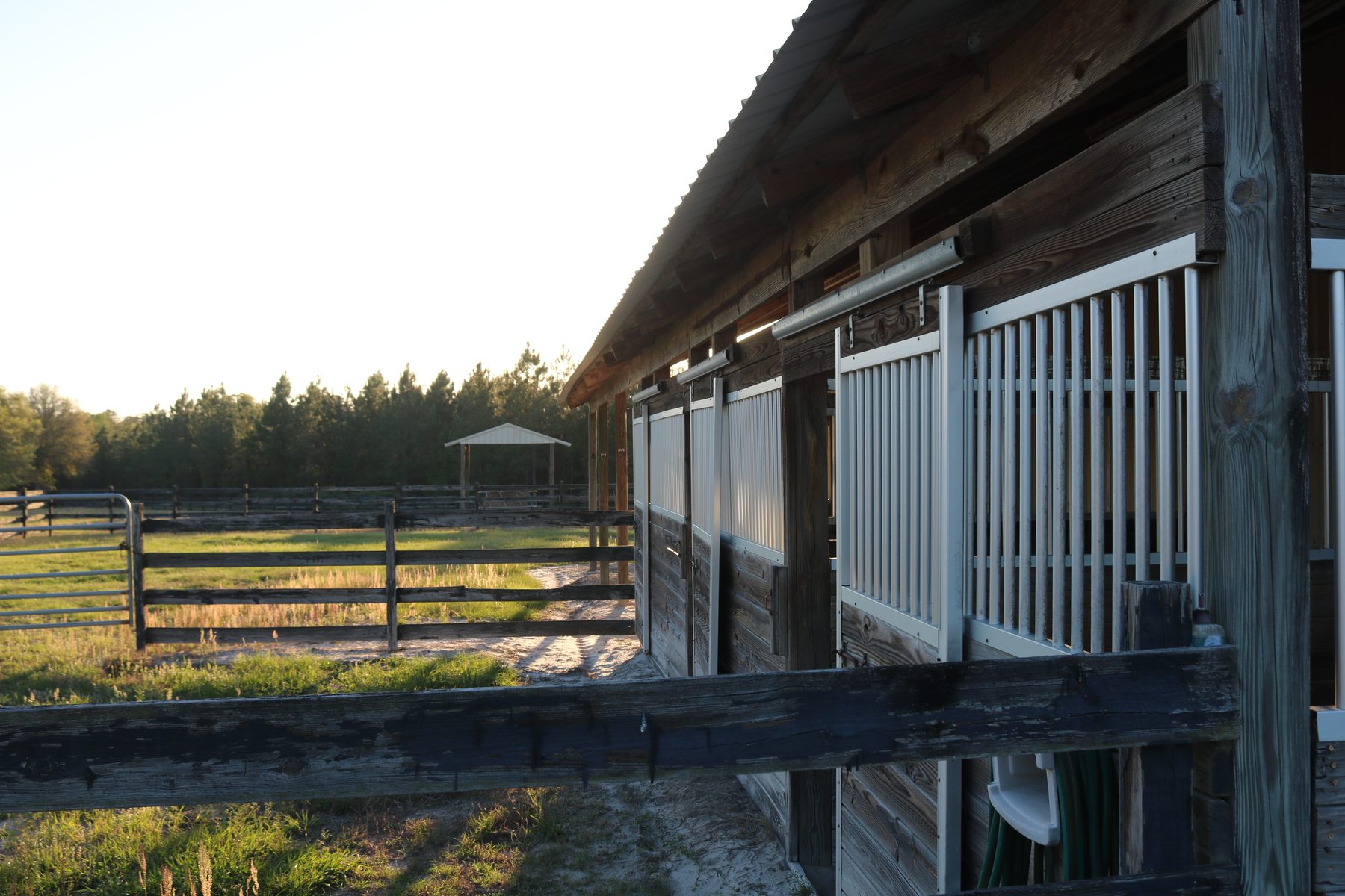 Stables interior